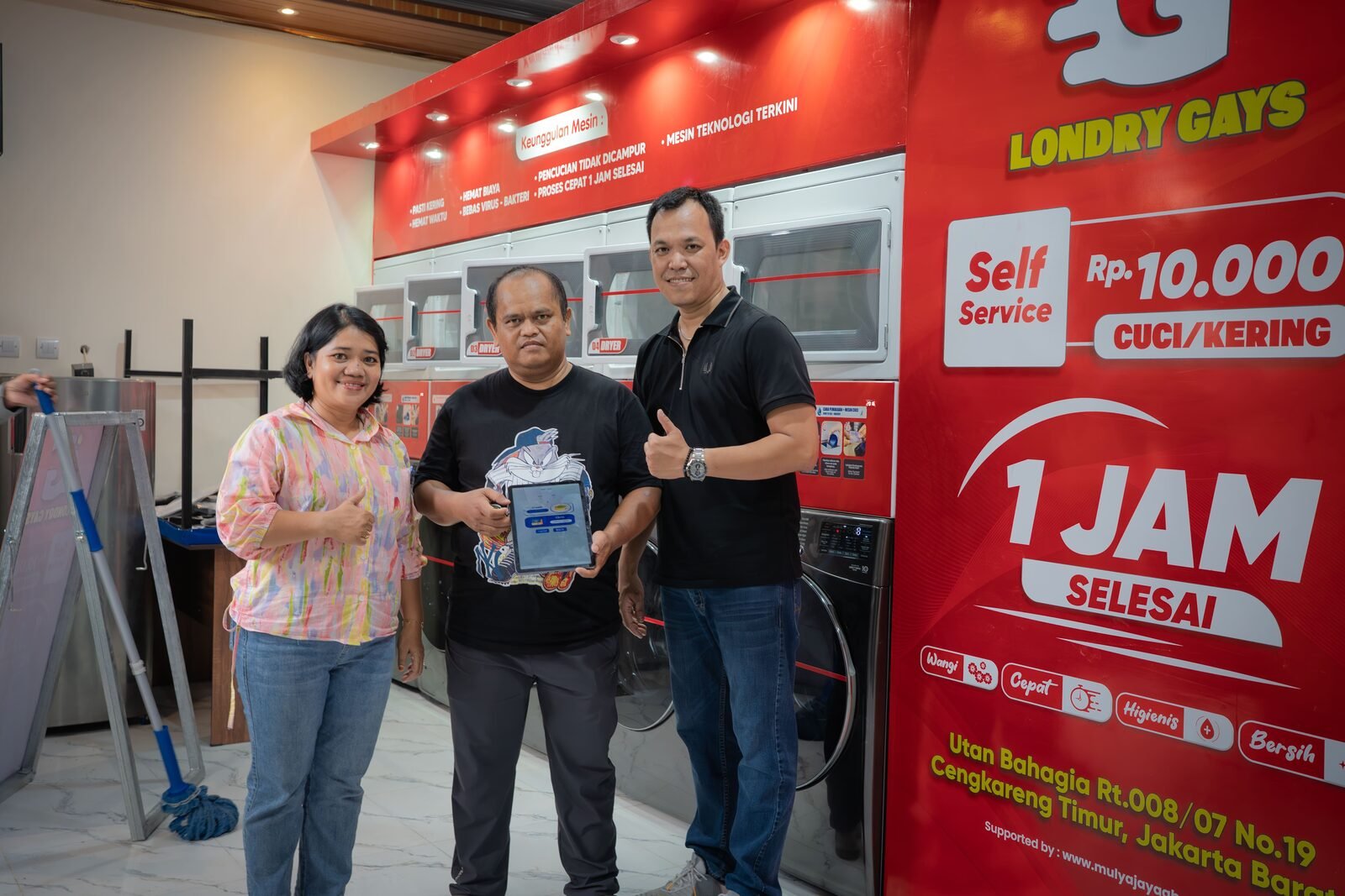 Outlet laundry — dokumentasi 3