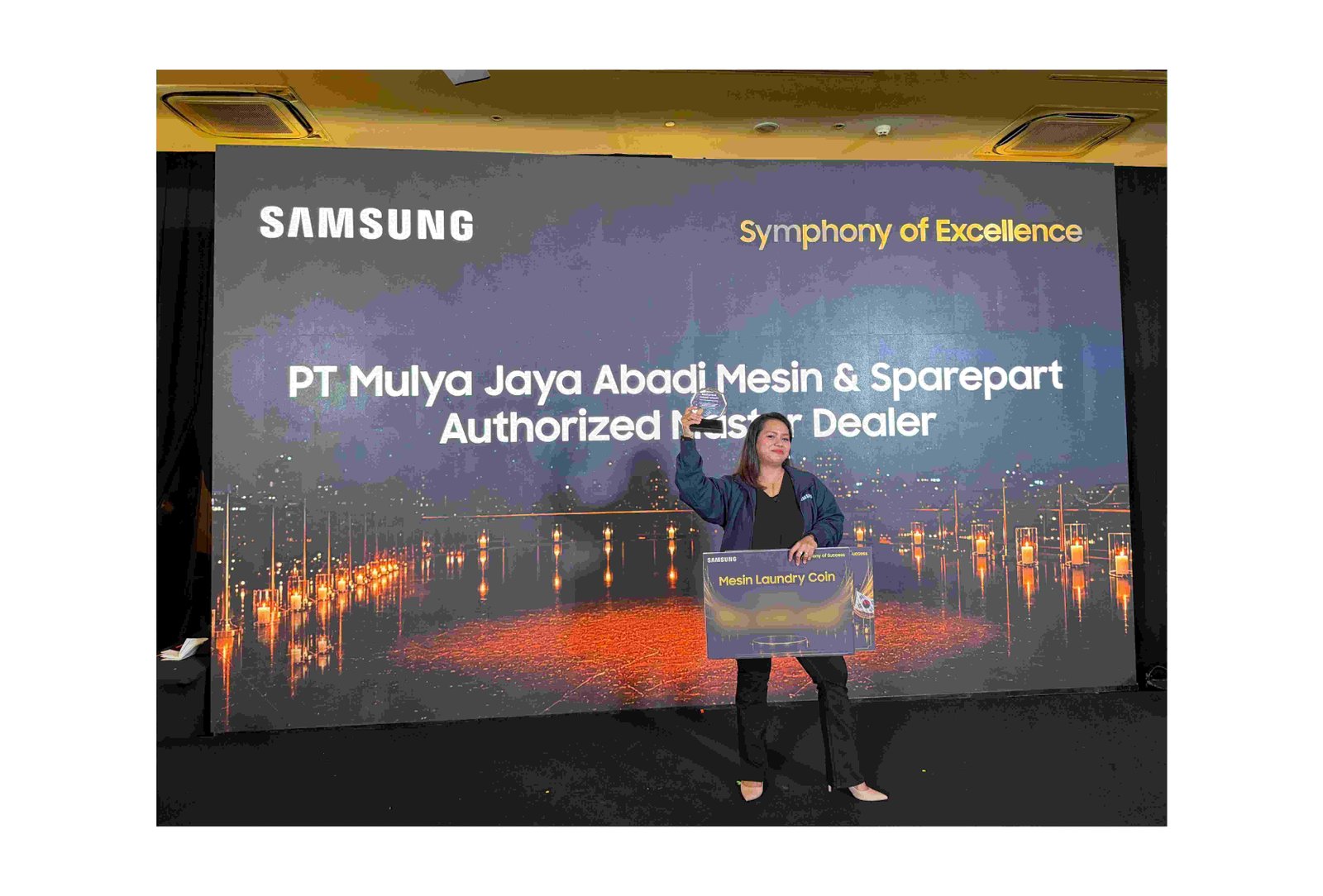 Piagam Authorized Master Dealer PT Mulya Jaya Abadi Mesin & Sparepart